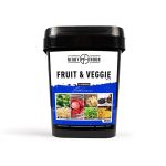 “56 servings of freeze-dried fruits & veggies — 30-year shelf life, perfect for emergencies or adventures!”  I can also craft a few more catchy variations if you want.